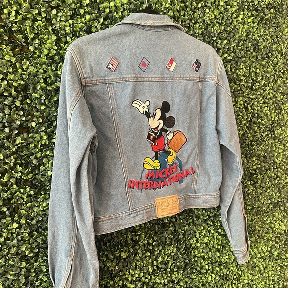 100% Cotton vintage Mickey international Jean jacket - Picture 4 of 15